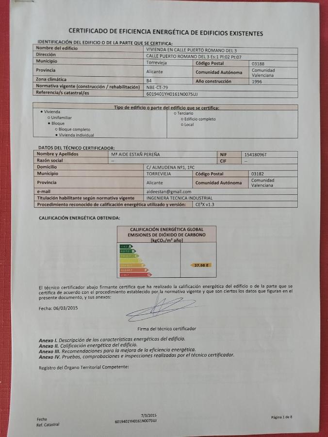 Apartament Pinada Beach La Mata  Εξωτερικό φωτογραφία